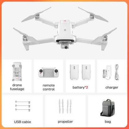 FIMI X8SE 2020 version Camera Drone RC Helicopter 8KM FPV 3-axis Gimbal 4K Camera GPS RC Drone Quadcopter RTF Christmas gift