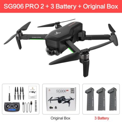 ZLL SG906 / SG906 Pro 2 GPS Drone Wifi FPV 4K Camera Three-axis Anti-shake Gimbal Brushless Professional Quadcopter 1200KM Drone