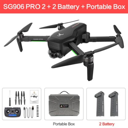 ZLL SG906 / SG906 Pro 2 GPS Drone Wifi FPV 4K Camera Three-axis Anti-shake Gimbal Brushless Professional Quadcopter 1200KM Drone