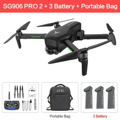 ZLL SG906 / SG906 Pro 2 GPS Drone Wifi FPV 4K Camera Three-axis Anti-shake Gimbal Brushless Professional Quadcopter 1200KM Drone