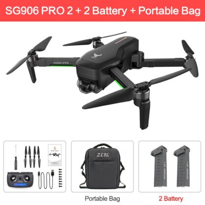 ZLL SG906 / SG906 Pro 2 GPS Drone Wifi FPV 4K Camera Three-axis Anti-shake Gimbal Brushless Professional Quadcopter 1200KM Drone