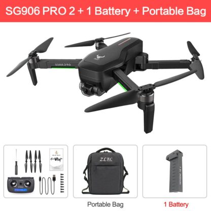 ZLL SG906 / SG906 Pro 2 GPS Drone Wifi FPV 4K Camera Three-axis Anti-shake Gimbal Brushless Professional Quadcopter 1200KM Drone