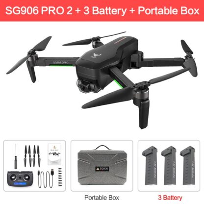 ZLL SG906 / SG906 Pro 2 GPS Drone Wifi FPV 4K Camera Three-axis Anti-shake Gimbal Brushless Professional Quadcopter 1200KM Drone