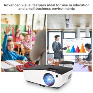 ThundeaL High Brightness 4000 Ansi Short Throw Projector TD298 for Full HD 1080P DLP Proyector Daylight Education 3D DLP Beamer