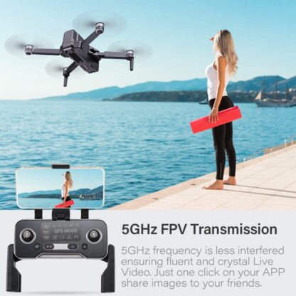 F11 4K PRO Drone Quadcopter UAV UHD 2-Axis Camera Live Video for GPS 30min Flight Time,Return Home,5G WiFi Transmission,FPV Drone Camera,Long Control Range,Brushless Motor, Auto Hover