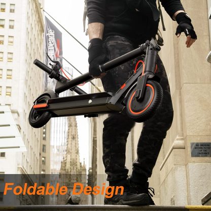 Electric Scooter, Upgraded Detachable Battery, 19 MPH & 17 Miles Range, Foldable Commuting Electric Scooter for Adults - Image 4