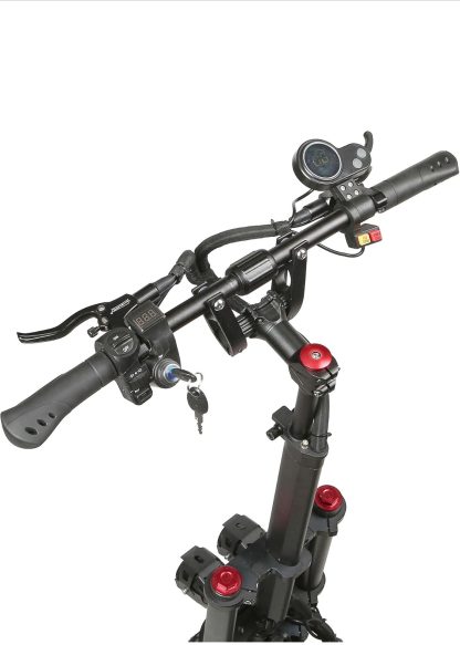 Electric Scooter Adults 50 MPH with Seat, 5600W Dual Hub Motors High Speed Scooter Up to 56 Miles, Fast Sports Scooter 11" Off Road Tires for All Types of Terrain Adventures - Image 7