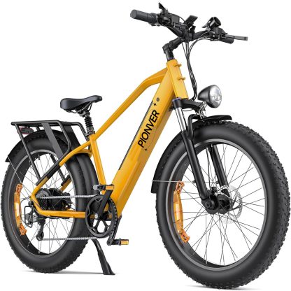 E Bike Mountain Bike Electric Bicycles, Ebike 48 V 16 Ah Battery up to 150 km, E-Bike with 26 x 4 Inch Fat Tire, Electric Bike 250 W Motor Max. 25 km/h