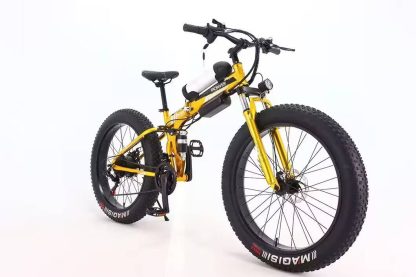 Bike 48V 15Ah 500W electric bicycle 26" Fat tire Mountain electric Bike folding electric bike