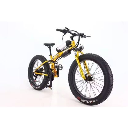 Bike 48V 15Ah 500W electric bicycle 26" Fat tire Mountain electric Bike folding electric bike - Image 10