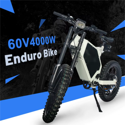Electric-Dirt-Bike for Adults-Mountain-Motorcycle with 1536Wh Battery 32AH, Max 40 MPH and 80Miles Range E-Bike, Peak 3000W Brushless Motor, 25Inch Fat Tire and Front Fork Suspension - Image 6