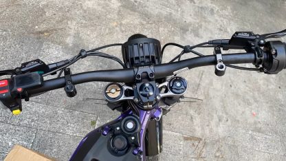 Electric Motorcycle Bike for Adults, Electric Dirt Bike 8000W(Peak) Mid-Mounted Motor 72V/30AH Removable Battery, Top Speed 50MPH/75Miles Off Road Electric Mountain Bike, Dual LED Headlight - Image 8