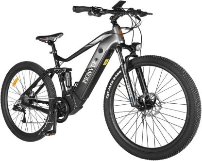 27.5 Inch Ebike, 250 W Middle Motor, 48 V 624 Wh Lithium-Ion Battery, Full Suspension E-Mountain Bike, Unisex for Men and Women, Pedelec MTB 8 Speed - Image 6
